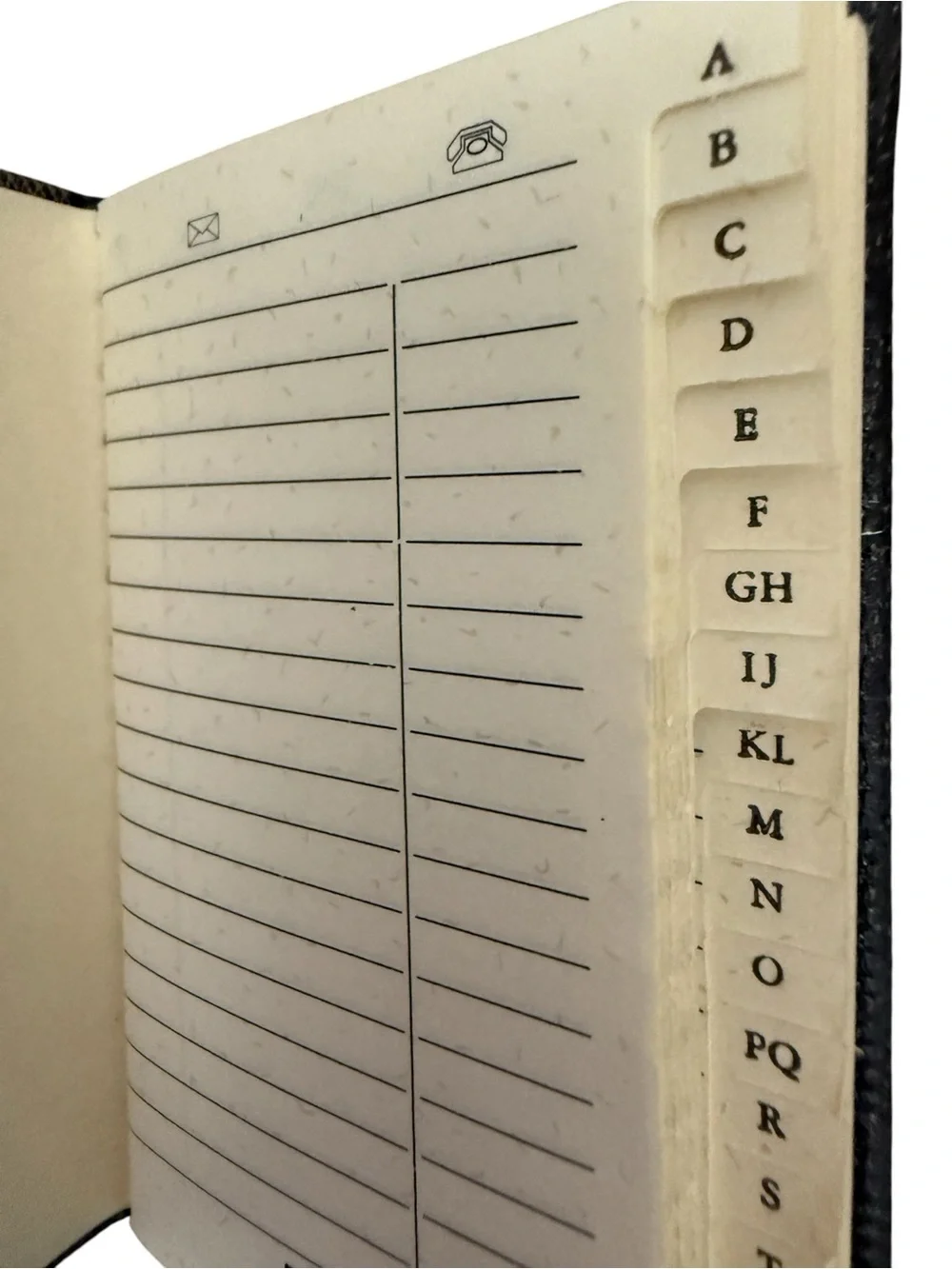 Rare VTG FENDI Pequin Stripe Address Book